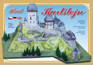 Hrad Karlštejn - Stavebnice papírového modelu - cena, porovnanie