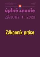 Aktualizácia III/1 2023 - Zákonník práce - cena, porovnanie