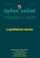 Aktualizace I/2 2023 O spotřebních daních - cena, porovnanie