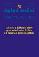 Aktualizace V/4 2023 Obecní úřady - cena, porovnanie