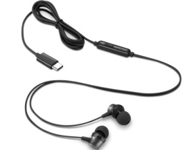 Lenovo USB-C Wired In-Ear Headphones