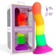 Engily Ross Dildox Liquid Silicone Dildo 18cm - cena, porovnanie