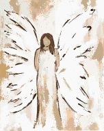 Zuty Anjel s hnedými vlasmi 3 (Haley Bush), 80x100cm bez rámu a bez vypnutia plátna - cena, porovnanie