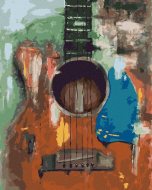 Zuty Gitara, 80x100cm plátno napnuté na rám - cena, porovnanie