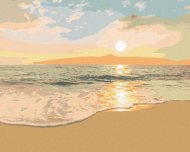 Zuty Krásna pláž, 80x100cm plátno napnuté na rám - cena, porovnanie