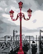 Zuty Lampa v Benátkach, 80x100cm plátno napnuté na rám - cena, porovnanie