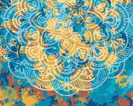 Zuty Mandala plná farieb, 80x100cm plátno napnuté na rám - cena, porovnanie