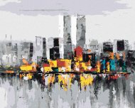 Zuty New York city, 80x100cm bez rámu a bez napnutia plátna - cena, porovnanie