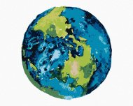 Zuty Planéta Zem, 80x100cm plátno napnuté na rám - cena, porovnanie