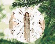 Zuty Anjel na stromčeku 2 (Haley Bush), 40x50cm vypnuté plátno na rám - cena, porovnanie
