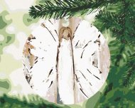 Zuty Anjel na stromčeku (Haley Bush), 40x50cm vypnuté plátno na rám - cena, porovnanie