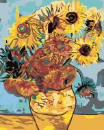 Zuty Maľovanie podľa čísel Slnečnice (van Gogh), 40x50cm bez rámu a bez vypnutia plátna - cena, porovnanie
