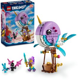 Lego DREAMZzz 71472 Izzie a jej teplovzdušný balón v tvare narvala