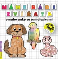 Máme rádi zvířata - omalovánky se samolepkami - cena, porovnanie