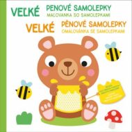 Velké pěnové samolepky Medvídek - cena, porovnanie