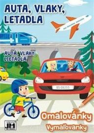 Omalovánky A5+/ Auta, vlaky, letadla