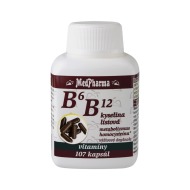 MedPharma B6 B12 + kyselina listová 107tbl - cena, porovnanie