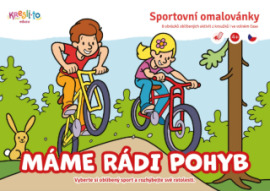 Máme rádi pohyb - Sportovní omalovánky A5