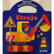 Samolepkové omalovánky pro nejmenší - Stroje - cena, porovnanie