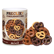 Mixit Mix praclíkov v čokoláde 250g