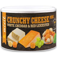Mixit Chrumkavý syr - White Cheddar & Red Leicester 70g - cena, porovnanie