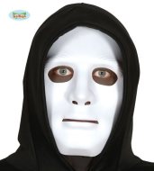 Guirca Biela Maska - Dnb - Halloween - PVC - cena, porovnanie