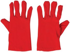 Guirca Detské červené rukavice - 17 cm