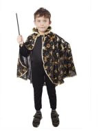 Rappa Karnevalový kostým plášť čarodejnícký čierny, detský - cena, porovnanie
