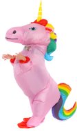 Chiroo Nafukovací kostým pre deti Pink Unicorn with rainbow tail - cena, porovnanie