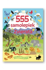 555 samolepiek - Zvieratá