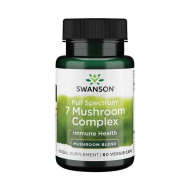 Swanson Full Spectrum 7 Mushroom complex 60tbl - cena, porovnanie