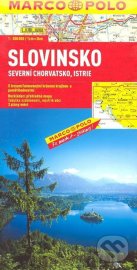 Slovinsko, Severní Chorvatsko, Istrie 1:300 000