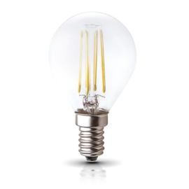 Kobi Žiarovka LED 4W, E14, 3000K, 230V, LED filament, globo