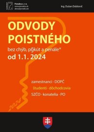 Odvody poistného od  1. 1. 2024