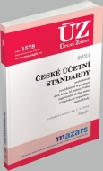 ÚZ 1578 České účetní standardy - cena, porovnanie