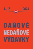 Daňové a nedaňové výdavky 2024 - cena, porovnanie