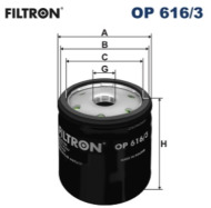 Filtron OP616/3 - cena, porovnanie
