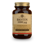 Solgar Biotin 1000mcg 50tbl - cena, porovnanie