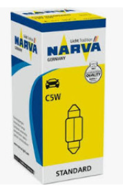 Narva Žiarovka C5W 12V 10ks