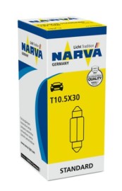 Narva Žiarovka C10W 12V 28 mm 10ks