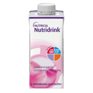 Nutricia Nutridrink s jahodovou príchuťou 200ml - cena, porovnanie