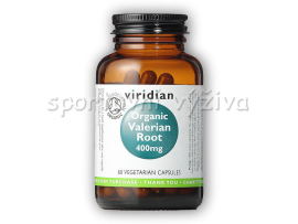 Viridian Valerian Root 400mg Organic 60tbl