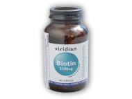 Viridian Biotin 2500ug 90tbl - cena, porovnanie