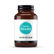 Viridian Vitamin D3 & K2 90tbl - cena, porovnanie