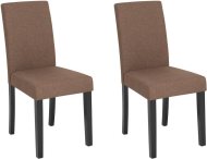 Beliani Sada 2 hnedých jedálenských stoličiek BROADWAY, 216930 - cena, porovnanie