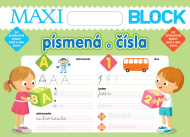 Maxi Blok - Písmená a čísla, 2. vydanie - cena, porovnanie
