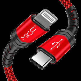 MKF USB12CL, USB-C/Lightning, 1,2 m