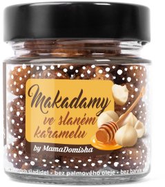 Grizly Makadamy v slanom karameli s medom 125g