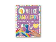 Velké samolepky a omalovánky pro malé ruce Jednorožci - cena, porovnanie