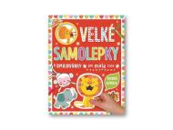 Velké samolepky a omalovánky pro malé ruce Divoká zvířata - cena, porovnanie